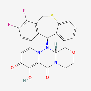 Chemical structure of Baloxavir