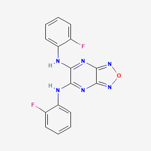 Chemical structure of BAM 15