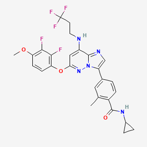 Chemical structure of BAY1217389