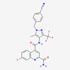 Chemical structure of BAY-876