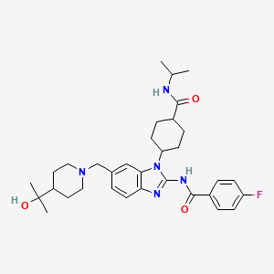 Chemical structure of Belizatinib