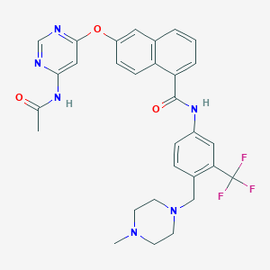 Chemical structure of BGG463