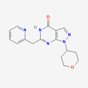 Chemical structure of BI-409306