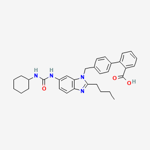 Chemical structure of BIBS 39