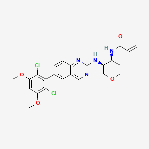 Chemical structure of BLU-554