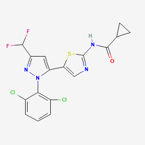 Chemical structure of BMS-3