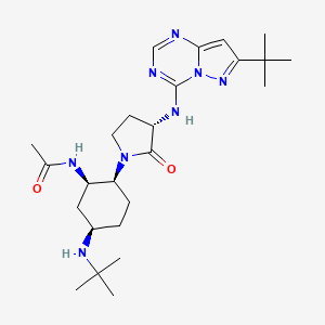 Chemical structure of BMS-813160