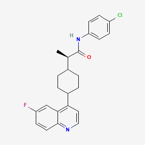 Chemical structure of BMS-986205