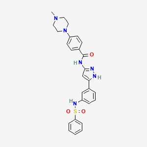 Chemical structure of BPR1J-097