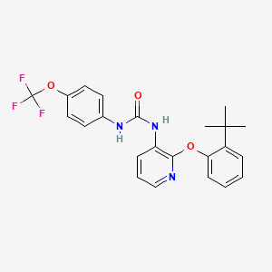 Chemical structure of BPTU