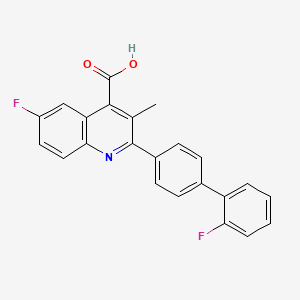 Chemical structure of Brequinar