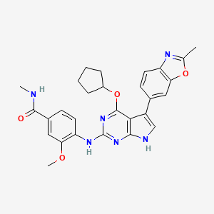 Chemical structure of CC-671