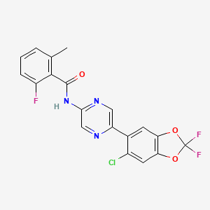 Chemical structure of CM-4620