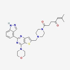 Chemical structure of CNX-1351