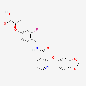 Chemical structure of CP671305