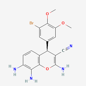 Chemical structure of Crolibulin