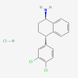 Chemical structure of Dasotraline hydrochloride