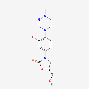 Chemical structure of Delpazolid
