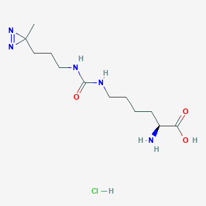Chemical structure of DiZPK Hydrochloride