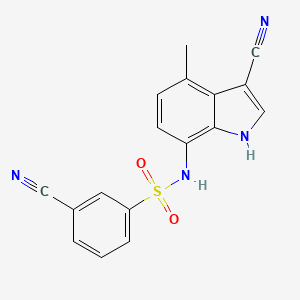 Chemical structure of E7820