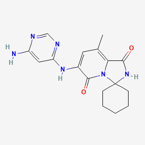 Chemical structure of Tomivosertib