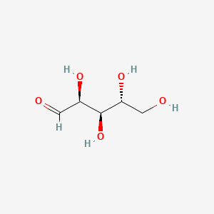 Chemical structure of D-Arabinose