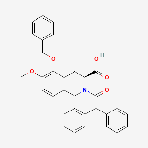 Chemical structure of EMA401