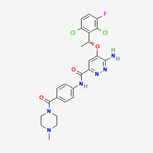 Chemical structure of X-376