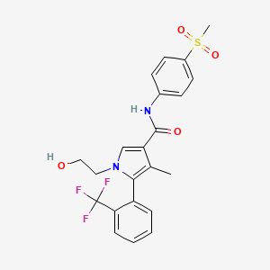 Chemical structure of Esaxerenone