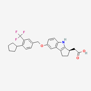 Chemical structure of Etrasimod