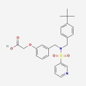 Chemical structure of Evatanepag