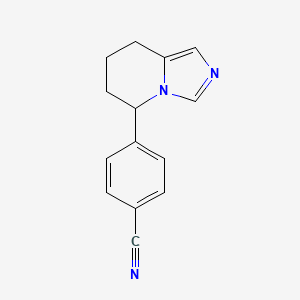 Chemical structure of Fadrozole