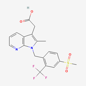 Chemical structure of Fevipiprant
