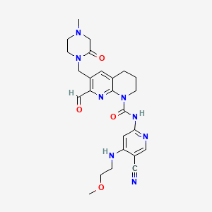 Chemical structure of Roblitinib