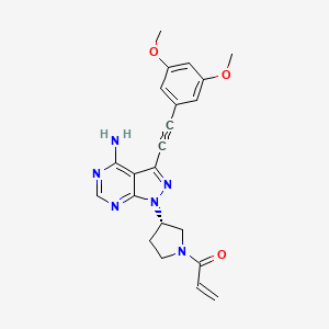 Chemical structure of TAS-120