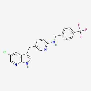 Chemical structure of FLT3-IN-2