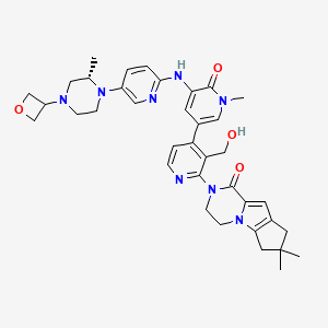 Chemical structure of GDC-0853