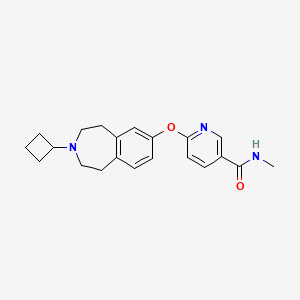 Chemical structure of GSK189254A