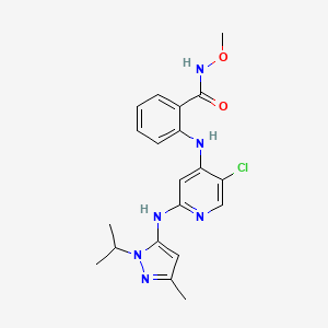 Chemical structure of GSK2256098