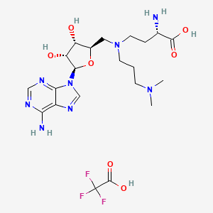 Chemical structure of GSK2807 Trifluoroacetate