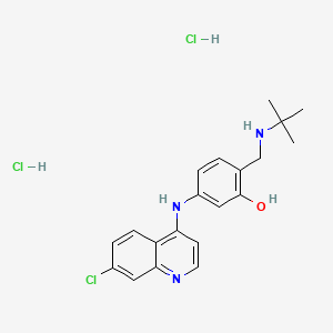Chemical structure of GSK369796 Dihydrochloride