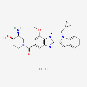 Chemical structure of GSK484 hydrochloride