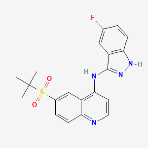 Chemical structure of GSK583