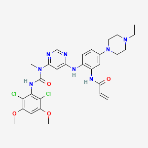 Chemical structure of H3B-6527