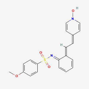 Chemical structure of HMN-176