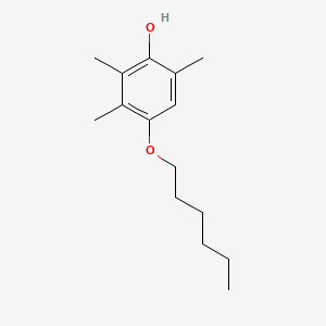 Chemical structure of HTHQ