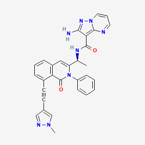 Chemical structure of IPI549