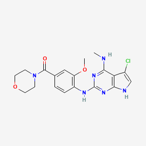 Chemical structure of JH-II-127