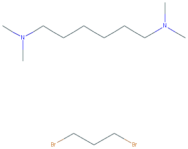 Chemical structure of Polybrene