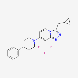 Chemical structure of JNJ-42153605